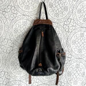 Rossi Florence Italian Leather backpack Brown, Black